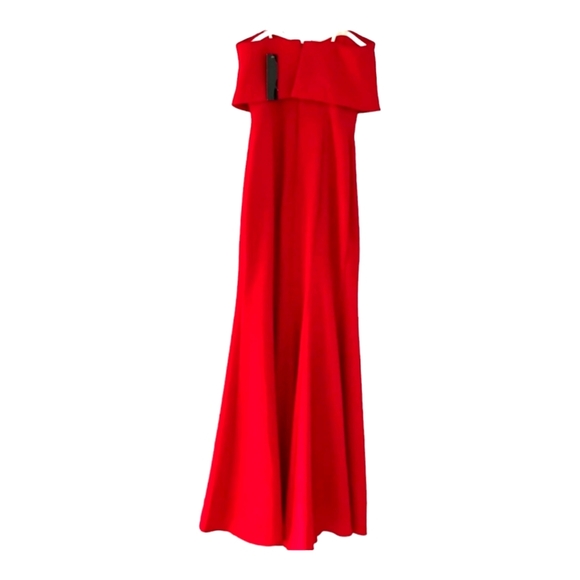 Xscape Red Strapless Gown - Picture 3 of 3